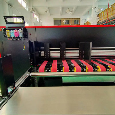 CMYK 칼라 인쇄 기계 골판지 박스 디지탈 프린팅 머신