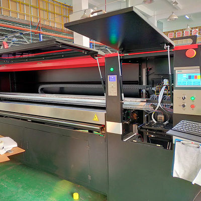 고속 물결모양 디지탈 프린팅 머신 산업용 잉크젯 프린터 600 dpi