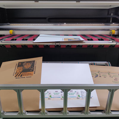 골판지 박스 잉크젯 프린터를 위한 15KW Cmyk 칼라 인쇄 기계 디지털 프린터